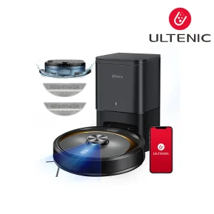 Ultra Smart Robot Vacuum and Mop with Self Emptying Base for 45 Days of Hands-Free Cleaning and LiDAR Navigation