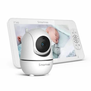 1080P HD Wireless Video Baby Monitor with 7 Inch Screen and 24 Hour Battery Life for Parental Peace of Mind