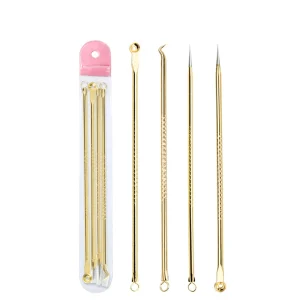 Professional Black Spot Pimple Blemish Extractor Set for Women’s Skin Care and Acne Treatment