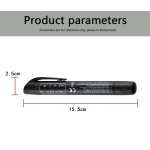 LED Brake Fluid Tester Pen for Cars, Trucks, and Motorcycles – Vehicle Diagnostic Tool