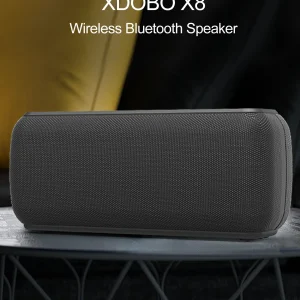 Long-Lasting 12-Hour Playtime Portable Bluetooth Speaker with 60W Output Power