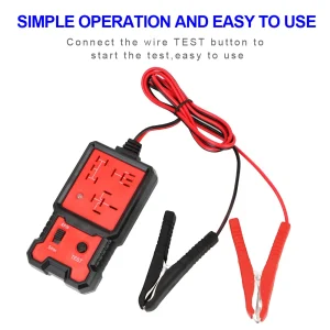 12V Automotive Relay Diagnostic Tool LED Indicator Car Battery Checker Electronic Tester Universal