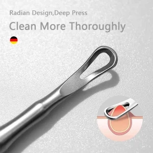 Stainless Steel Acne Blackhead Removal Tweezers Needle Tool for Pimple Whitehead Blemish Extractor