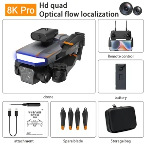 Xiaomi Mijia P18Pro Drohne 8K HD Triple Kamera mit GPS Hindernisvermeidung und optischer Fluss Lokalisierung