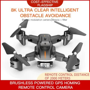 Pro 8K HD Aerial Photography Drone with 5G GPS and Four-way Intelligent Obstacle Avoidance