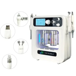 Professional Aqua Oxygen Hydra Facial Machine for Anti-Aging and Skin Rejuvenation with 4-in-1 Bubble Jet Peeling Technology