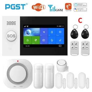 Wi-Fi GSM Home Security System with Motion Detector Sensor and Smart Life APP Control