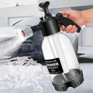 Multi-Purpose 2L Foam Watering Can and Pressure Washer for Efficient Home and Garden Cleaning with Thick Foam Generation Capability