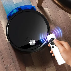 Autonomous Household Cleaning Robot with Multi-Surface Suction and Mopping Functionality for Hardwood, Carpet, and More