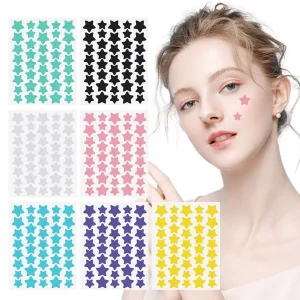 Invisible Acne Pimple Patch for Face Beauty Skin Care – 40 Pieces Star Shaped Waterproof Blemish Spot Treatment