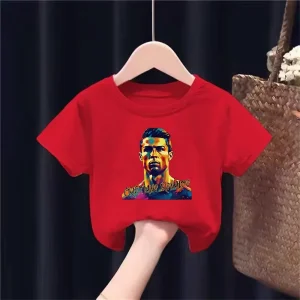 Official Lionel Messi Argentina Soccer T Shirts with Football Player Movement Graphics Cool Tees