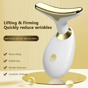 Professional Neck Tightening and Firming Beauty Massager for Face Lift and Skin Rejuvenation