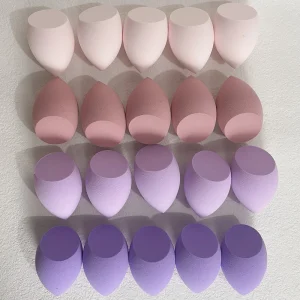 Premium 4-in-1 Makeup Sponge Eggs for Foundation Concealer Application and Setting