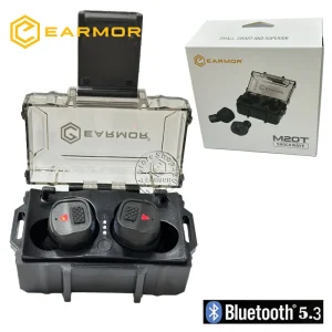 Advanced Electronic Shooting Ear Protection with Bluetooth 5.3 and Noise Cancellation for Hunting and Gun Ranges