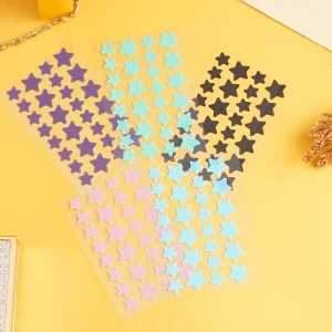 Invisible Acne Removing Patches, 28 Count, Colorful Star Shape Design, Facial Spot Beauty and Makeup Tools