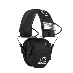 Active Hunting Earmuffs with HD Speakers and Sound Activated Compression for Shooter’s Comfort and Safety