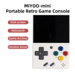 Compact and Portable Retro Handheld Game Console with 2.8Inch IPS Screen and Up to 128GB MicroSD Storage Expansion for Endless Gaming Fun