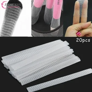 20 Piece Flexible Cosmetic Makeup Brush Protectors with Mesh Cover for Beauty Tools and Makeup Brushes