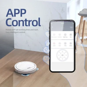 Robot Vacuum with 3-in-1 Functionality: Wireless, Mopping, and Humidifying for a Smarter Home