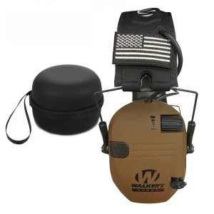 Electronic Hearing Protector with Impact Sound Reduction for Gun Ranges and Tactical Shooting