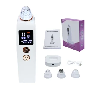 Rechargeable Blackhead Extractor Tool with USB Interface and High-Capacity Battery for Efficient Acne Removal