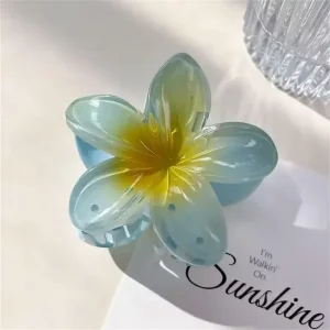 Large Flower Shaped Hair Claw Clip for Girls and Women – Styling Tools for Everyday Use