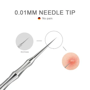 Skin Care Blackhead Remover Tool Stainless Steel Needle Tweezers for Pimple Acne Extraction and Removal