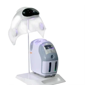 Hydrogen Oxygen Bubble Facial Machine with 7 Color LED Therapy and Bluetooth Function