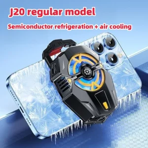 Quick Cooling Mobile Phone Radiator with Turbo Fan and Aluminum Alloy Heat Sink for Wide Range of Phone Models