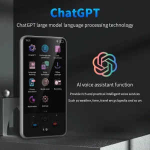 Protranslate S85 Portable AI-Powered Real Time Translator with 138 Languages, Offline ChatGPT Voice Translation, Smart Recording, and Group Photo Translation for Accurate Communication