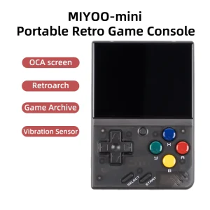 Compact and Portable Retro Handheld Game Console with 2.8Inch IPS Screen and Up to 128GB MicroSD Storage Expansion for Endless Gaming Fun