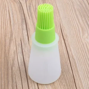 Heat Resistant Silicone BBQ Oil Bottle and Brush – A Must-Have Kitchen Gadget for Perfect Cooking