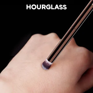 Hourglass Makeup Brushes Kit for Face and Eye Makeup Application with Concealer, Foundation, Powder, and Eyeshadow Brushes