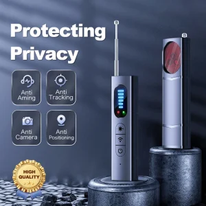 Advanced Wireless Bug and Listening Device Scanner for Anti-Spy Surveillance Detection