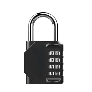 High Security Combination Lock with 10,000 Possible Codes and Durable Zinc Alloy Body