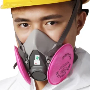 3M 6200 Half Facepiece Respirator Mask for Painting and Organic Vapor Protection