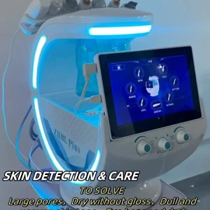 2024 Advanced 7 in 1 Hydro Facial Machine with Smart Ice Blue Technology for Customized Skincare Solutions