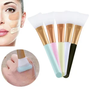 Professional Silicone Facial Mask Applicator Brush for Skin Care and Beauty Tools