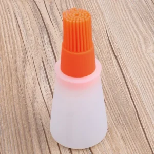 Heat Resistant Silicone BBQ Oil Bottle and Brush – A Must-Have Kitchen Gadget for Perfect Cooking