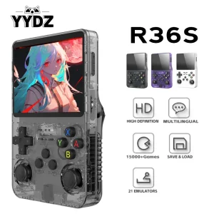 3.5-inch IPS Screen Retro Handheld Video Game Console with Linux System and 15000 Pre-Installed Classic Games