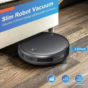 App Controlled Auto-Charging Robot Vacuum and Mopping Cleaner with Advanced Navigation