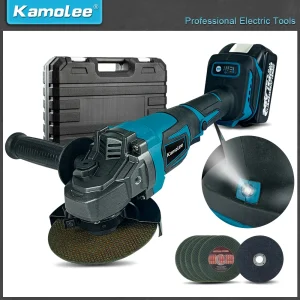 Grinder Angulares de Alta Velocidad sin Escova de 3 Velocidades para Batería de 18V de Makita, Herramienta de Corte de 100MM de la Serie MT de Kamolee