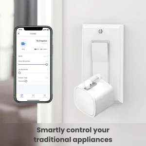 Wireless Robot Arm Button Pusher with Smart Life APP Control and Bluetooth Connectivity for Home Automation