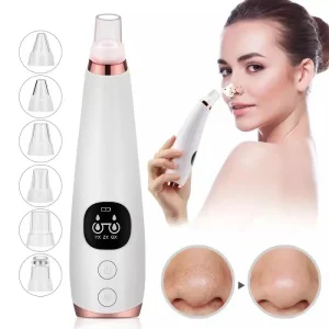 Deep Cleansing Facial Pore Cleaner Machine with Blackhead Remover and Acne Vacuum Technology for Healthy Glowing Skin