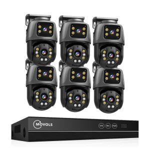 16 Channel NVR Security Camera Kit with Motion Detection and Remote Viewing