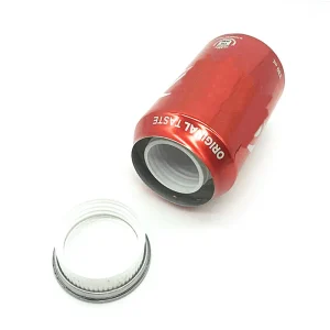 Handmade Cola Can Safe Container with Food Grade Odor Blocking Storage