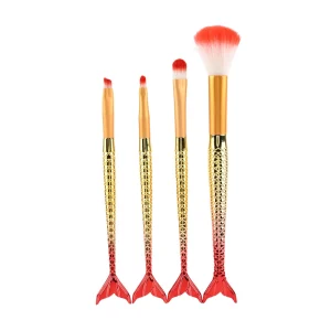 Karsyn Girl Colorful Makeup Brush Fiber Set for Loose Powder, Foundation and Blush