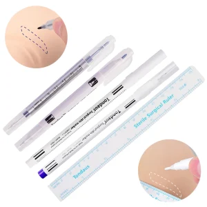 White Microblading Tattoo Skin Marker Pen Tool for Permanent Makeup Eyebrow Tattooing Accessories