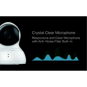 Full HD Wi-Fi Surveillance System with 112° Wide-Angle Lens and Real-Time Streaming