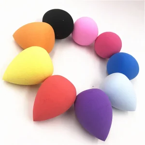 Women’s Perfect Makeup Foundation Sponge Puff, Soft and Smooth Cosmetic Beauty Tool for Flawless Makeup Application, Water-Drop Shape Design